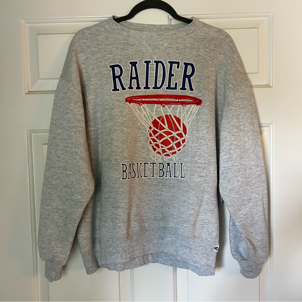 Raider Basketball MTSU middle Tennessee TN vintage crewneck